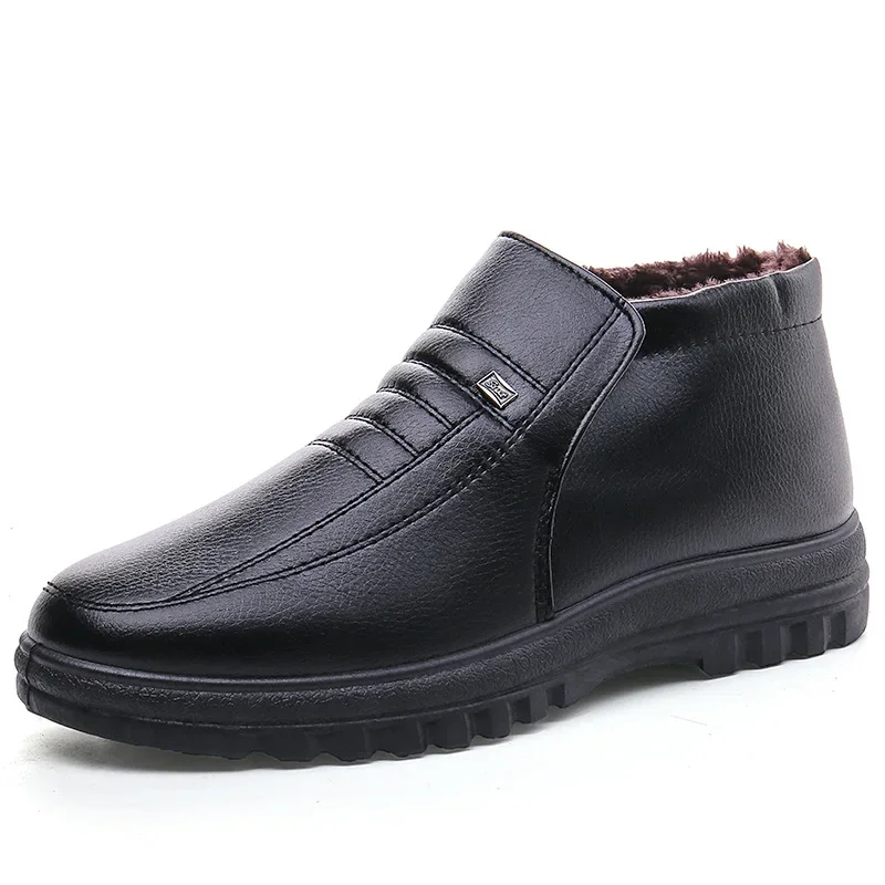 Men'S Shoes Qn - Artı boyutu erkek botları kış sıcak
