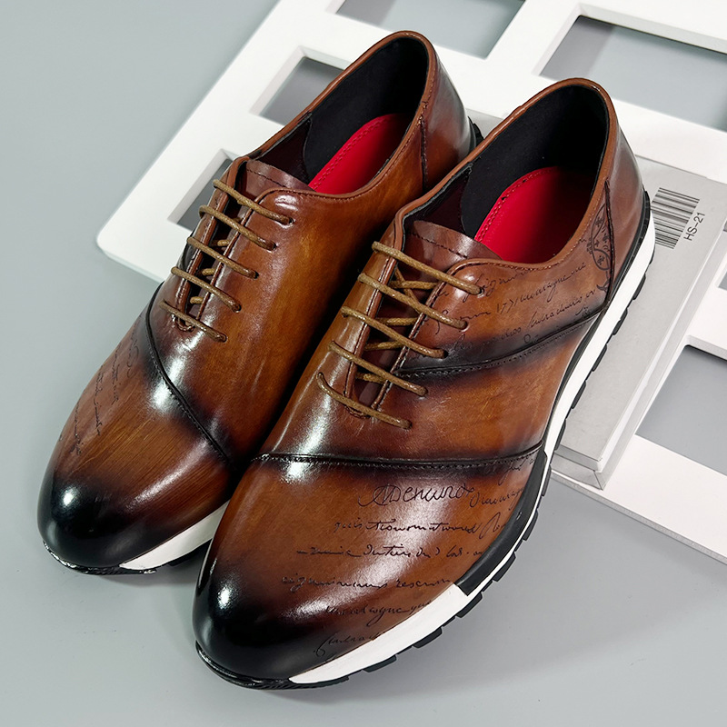Men Shoes Zegna - 2026 Marka Erkek Günlük Ayakkabıları Hakiki