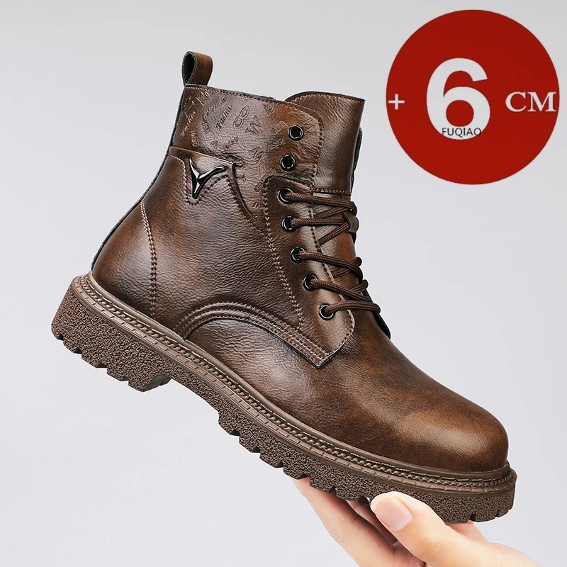 Men'S Shoes To Increase Height - 6 cm görünmez yükseklik artıran erkek