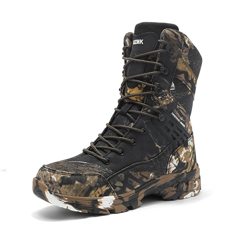 Men'S Shoes Hiking - Erkekler Ordu Ayakkabı Nefes Güvenlik Unisex