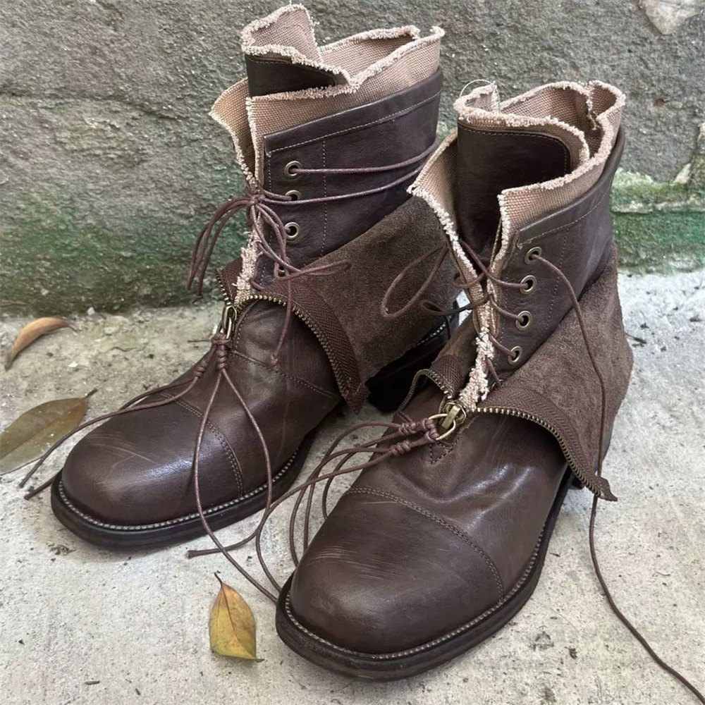 Men'S Shoes To Increase Height - Trendy Kalın Tabanlı Lüks Erkek Botları