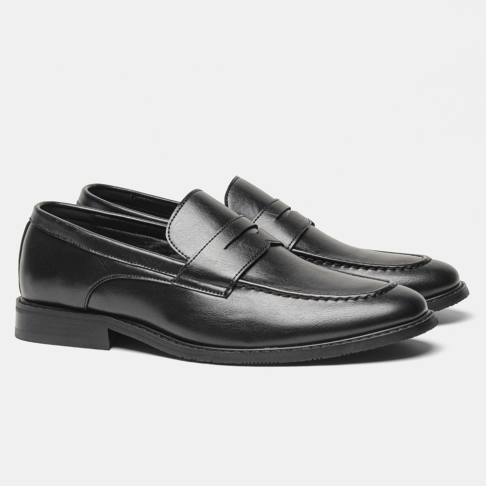 Erkek Siyah Penny Loafer'lar K - Men'S Shoes Qn incelemesi ve fiyatı