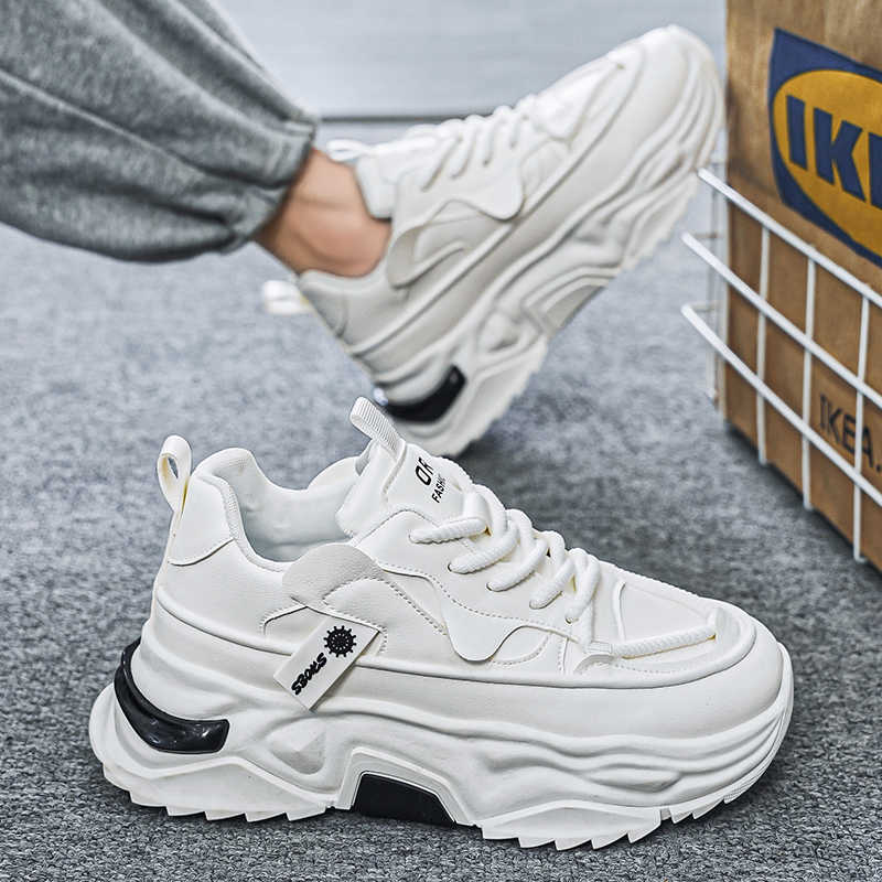 Siyah Platforme Tennis Man Spo - Men'S Shoes With Platform incelemesi ve fiyatı