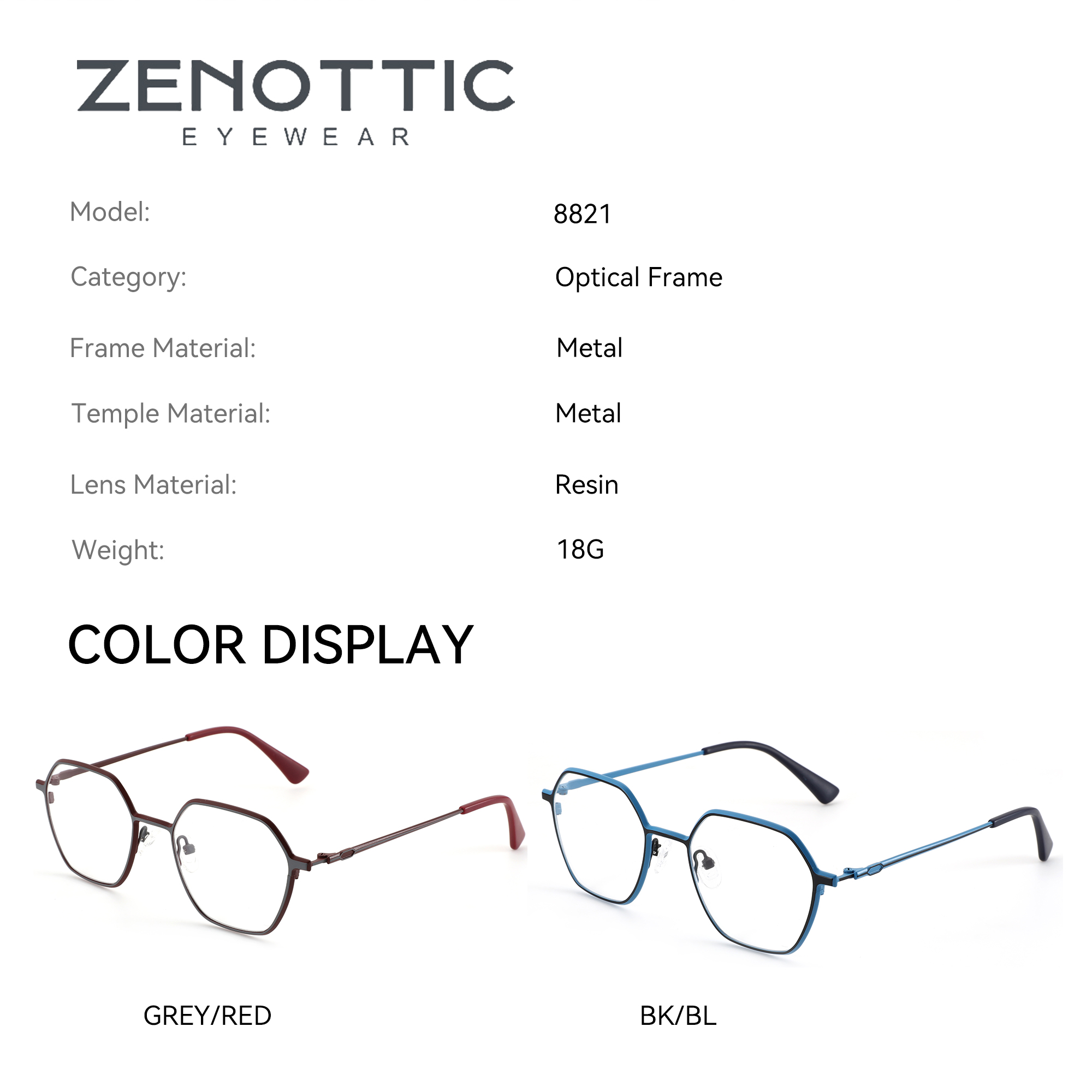 ZENOTTIC Metal Reçeteli Gözlük - Men Shoes Zegna incelemesi ve fiyatı