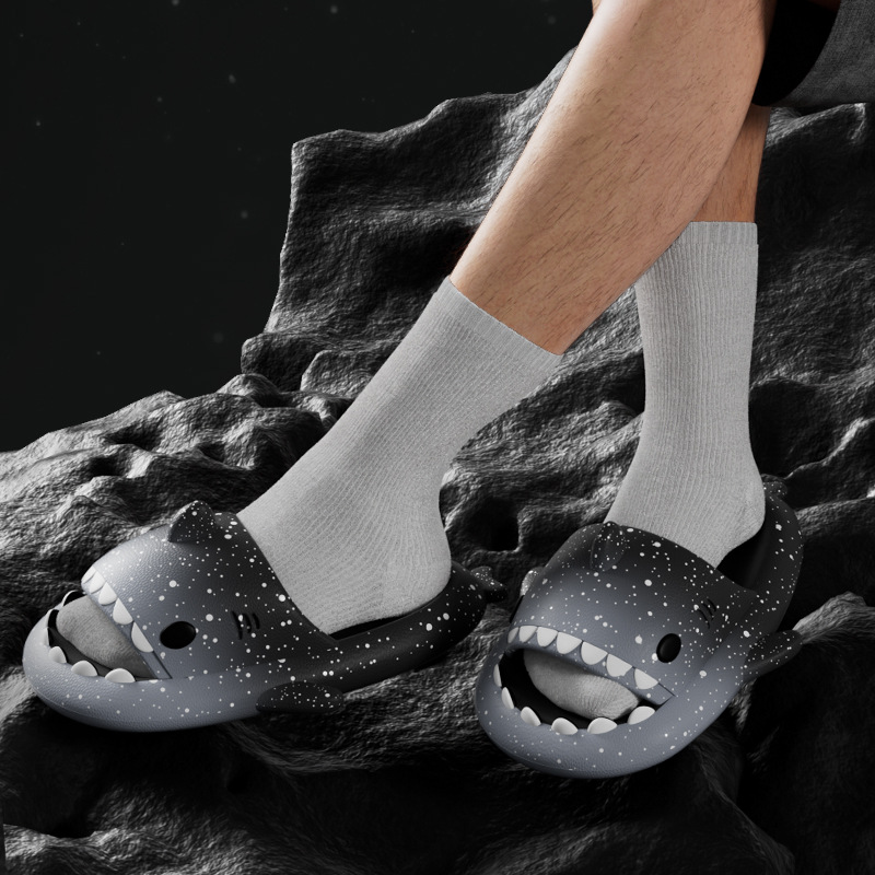 Sevimli Karikatür Köpekbalığı  - Men'S Shoes With Platform incelemesi ve fiyatı