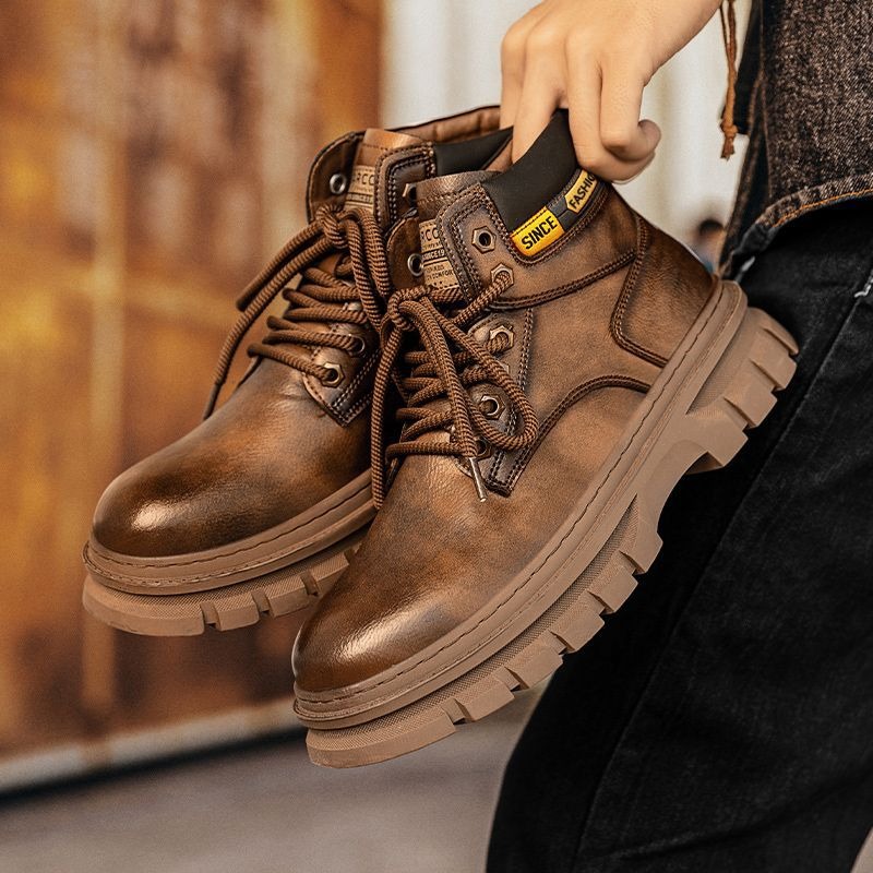Vintage erkek platformu yarım  - Men'S Shoes Business Casual incelemesi ve fiyatı