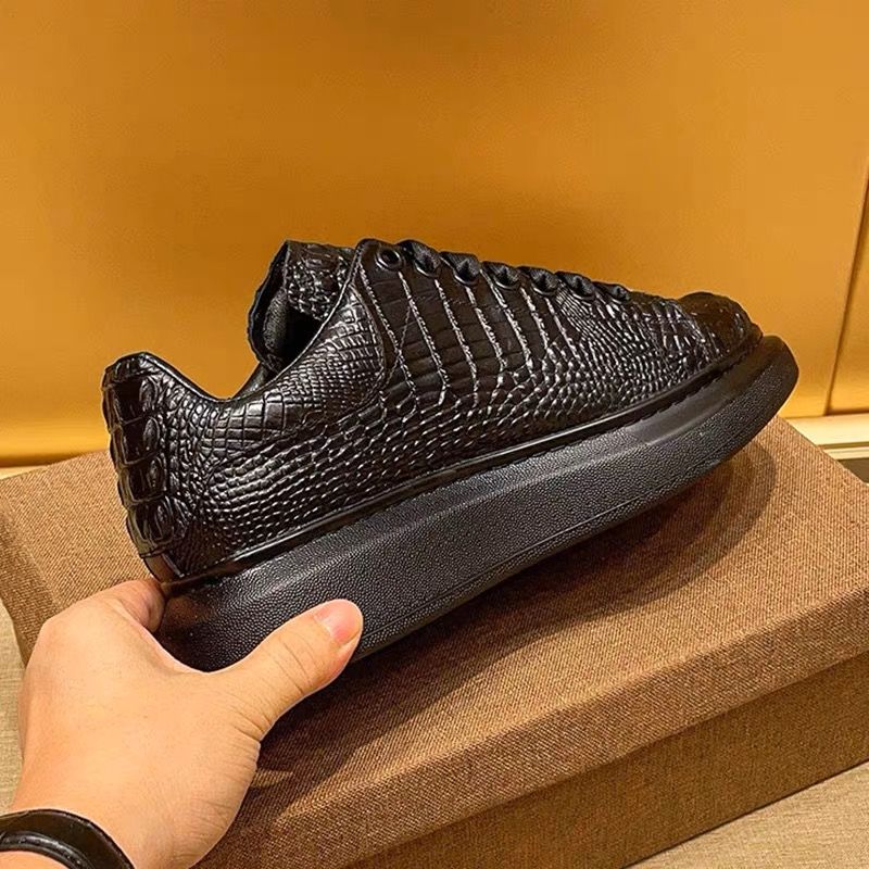2025 yaz timsah desenli siyah  - Men'S Shoes Qn incelemesi ve fiyatı