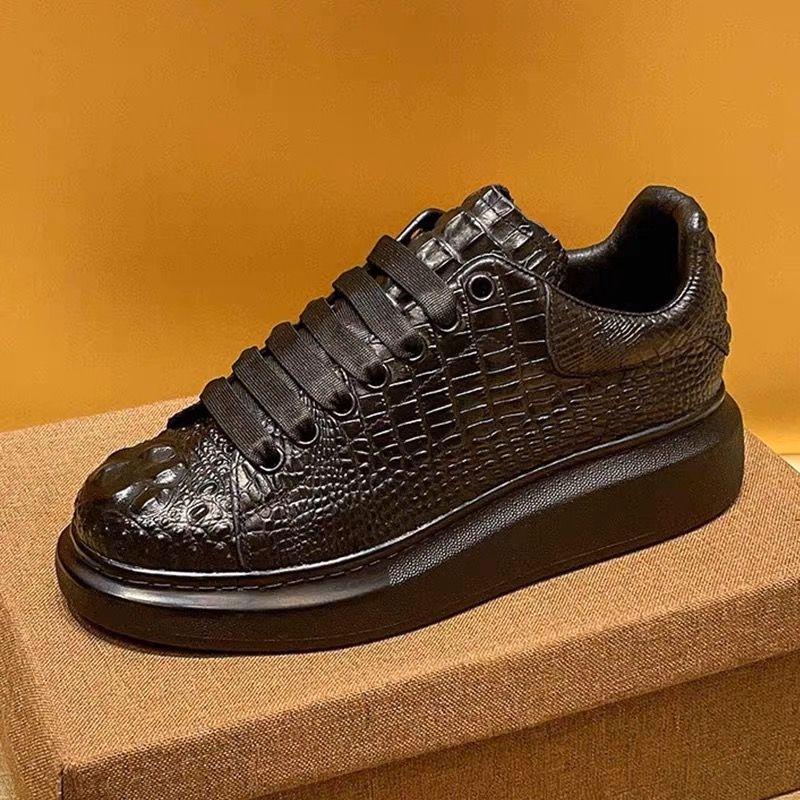 2025 yaz timsah desenli siyah  - Men'S Shoes Qn incelemesi ve fiyatı