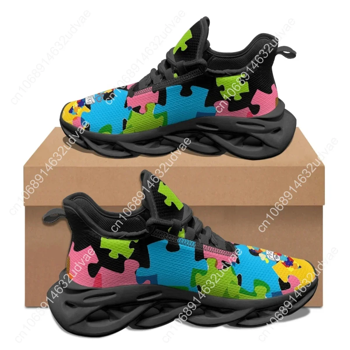 Otizm Farkındalığı Spor Koşu A - Men'S Shoes With Platform incelemesi ve fiyatı