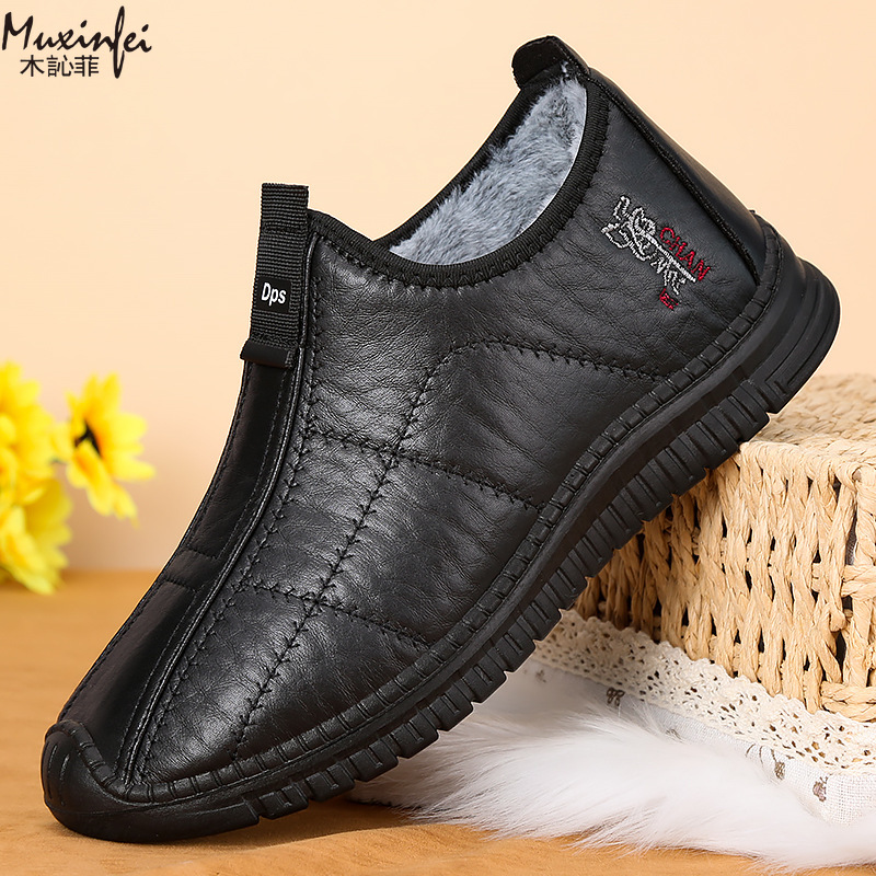 Kış erkek pamuklu ayakkabılar  - Men'S Shoes Qn incelemesi ve fiyatı