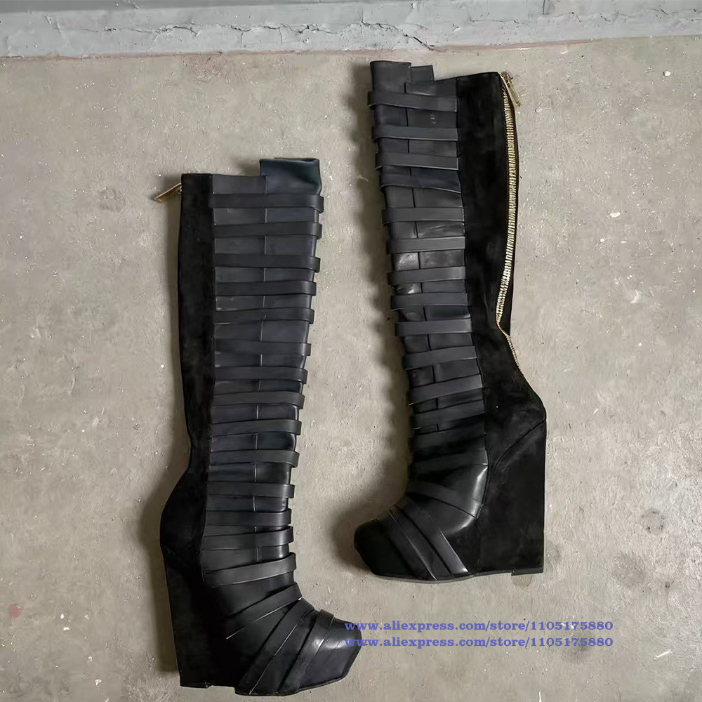 Çok Askılı Platform Kama Diz Y - Men'S Shoes With Platform incelemesi ve fiyatı